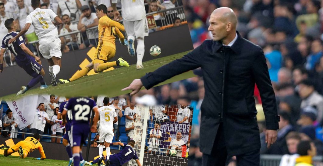 Zidane y Valladolid-Real Madrid