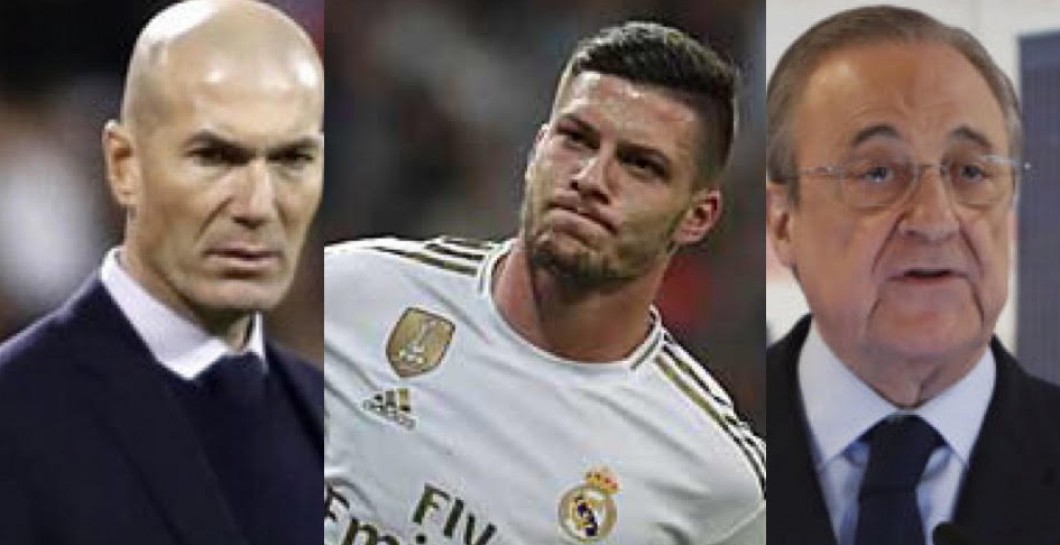 Zidane, Jovic y Florentino