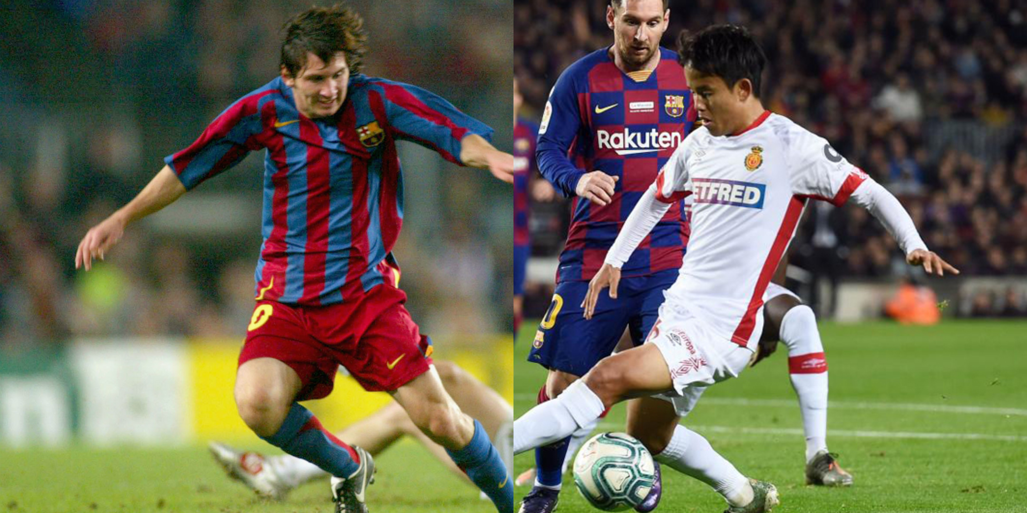 Messi y Kubo
