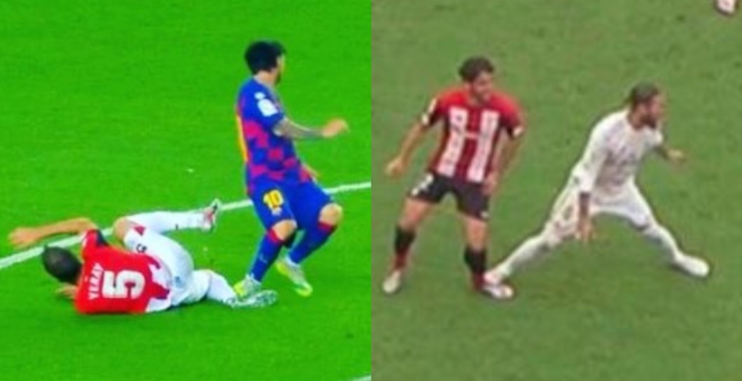 Messi y Sergio Ramos