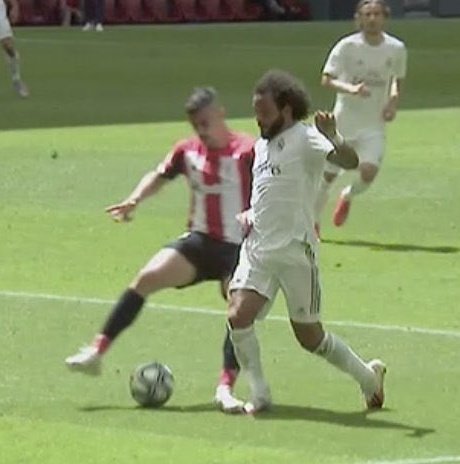 Penalti a Marcelo