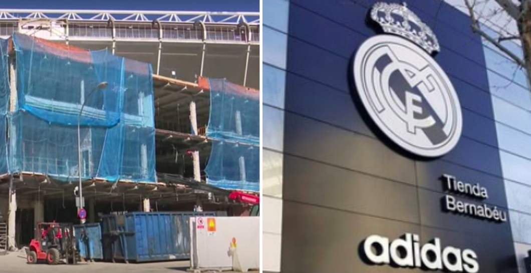 doloroso prototipo Instantáneamente Impresiona verla: así han dejado la tienda Adidas las obras del nuevo  Bernabéu | Defensa Central