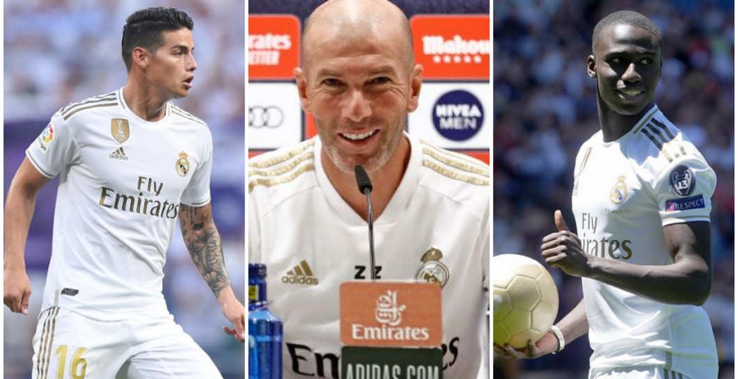 James, Zidane y Mendy