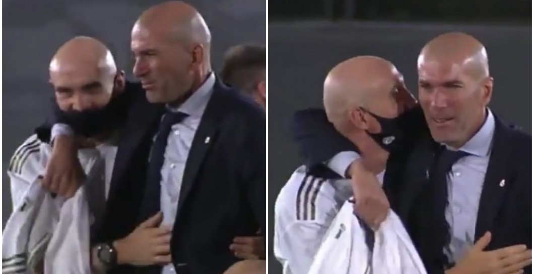 Zidane entre lágrimas