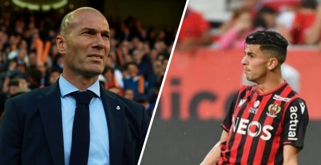 Zinedine Zidane y Youcef Atal