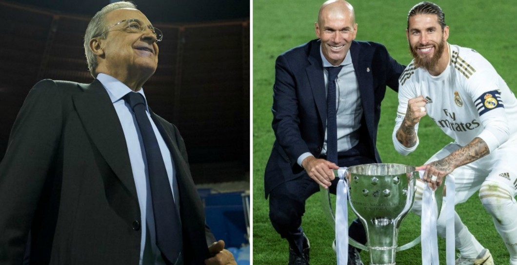 Florentino, Zidane y Ramos
