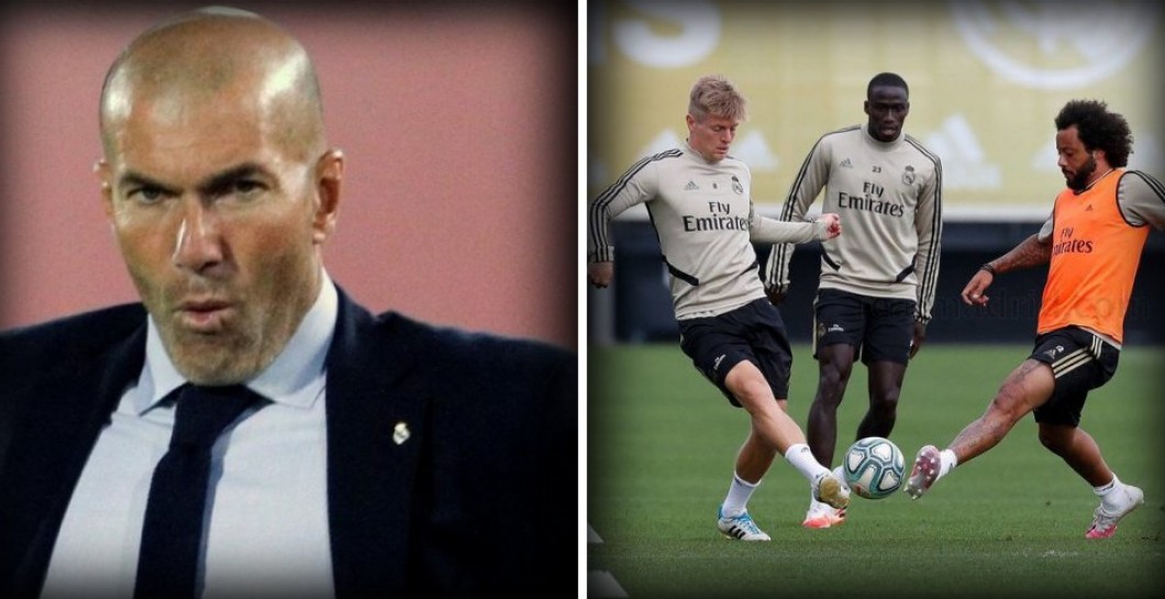 Zidane, entrenamiento, vestuario, Real Madrid