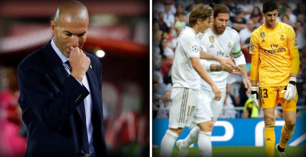 Zidane - Real Madrid cabizbajos