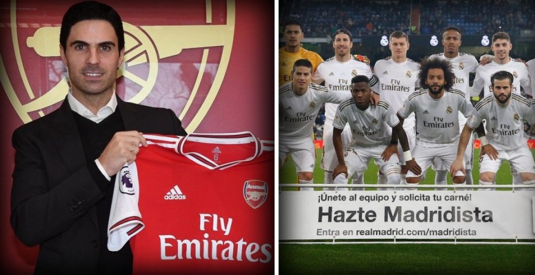 Arteta, Arsenal y Real Madrid