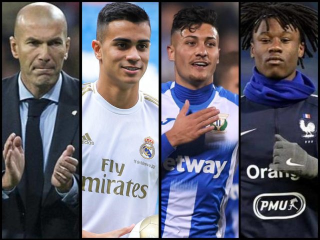Zidane, Reinier, Óscar y Camavinga
