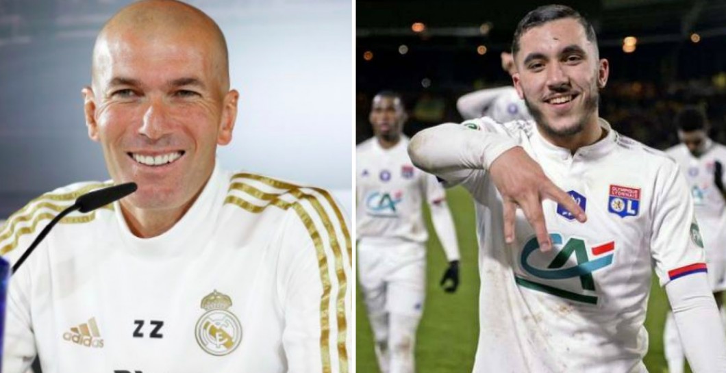 Zidane y Cherki 