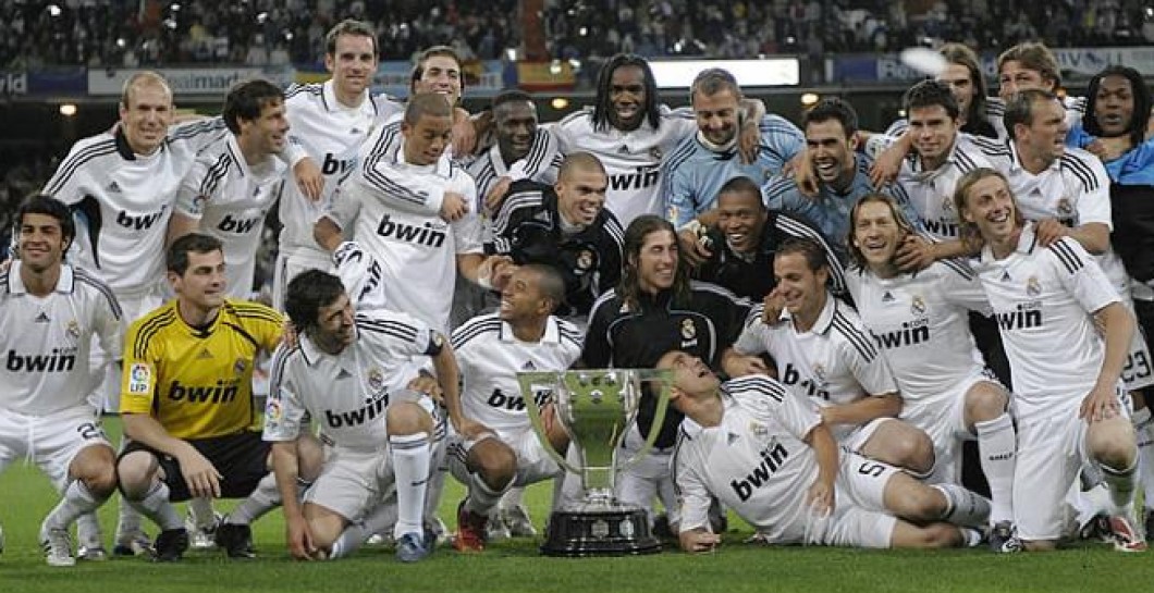 El Real Madrid, campeón de la Liga 2007-2008