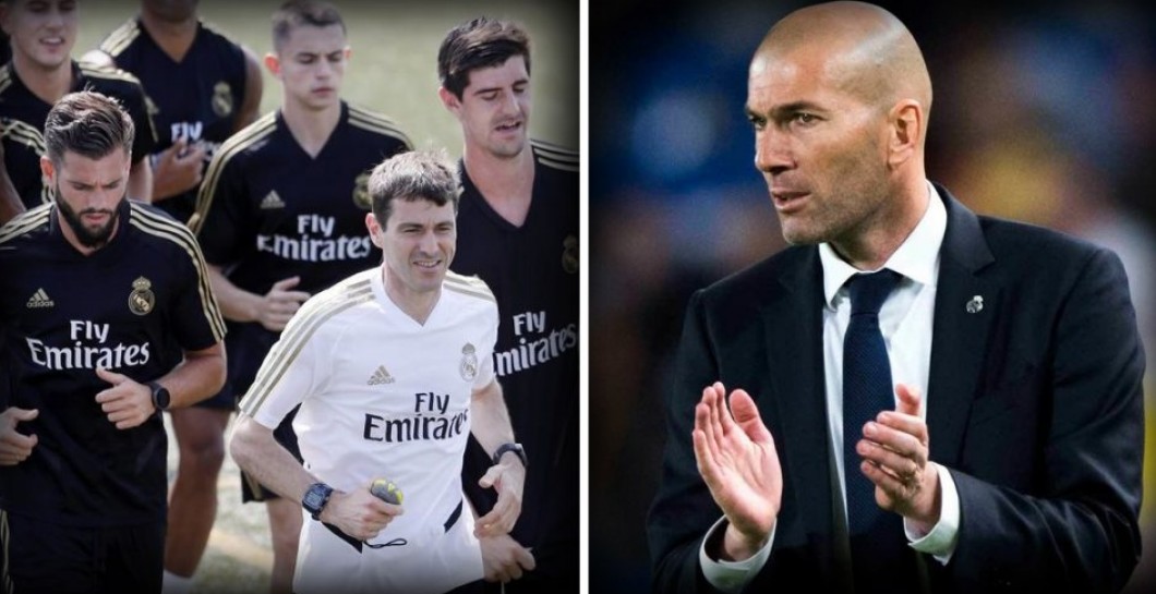 Jugadores Real Madrid, Dupont y Zidane
