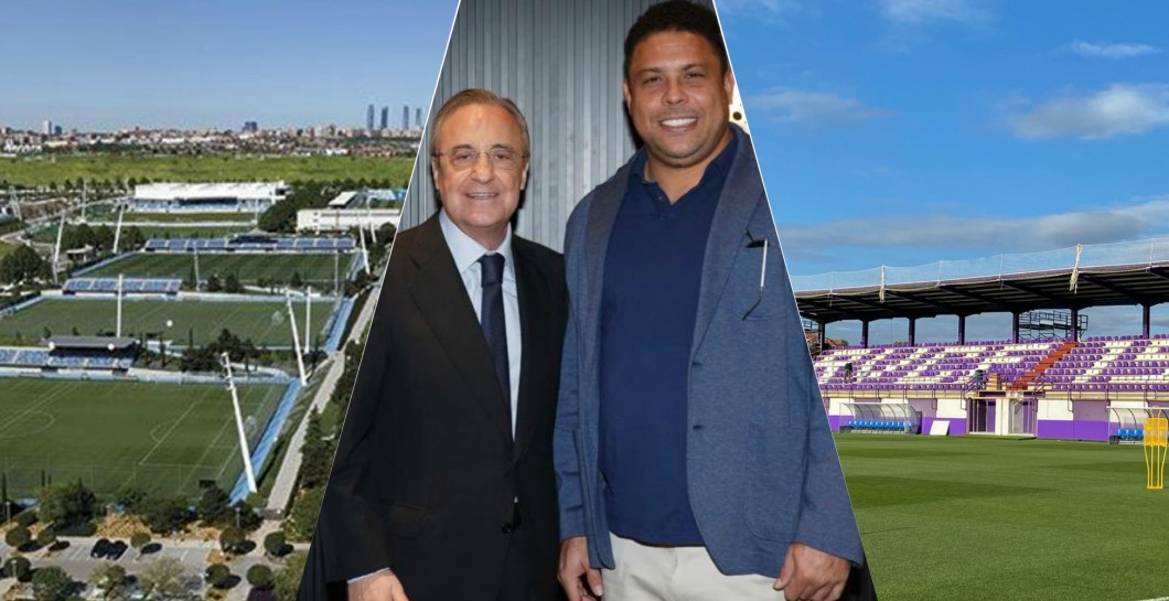 Florentino Pérez y Ronaldo Nazario