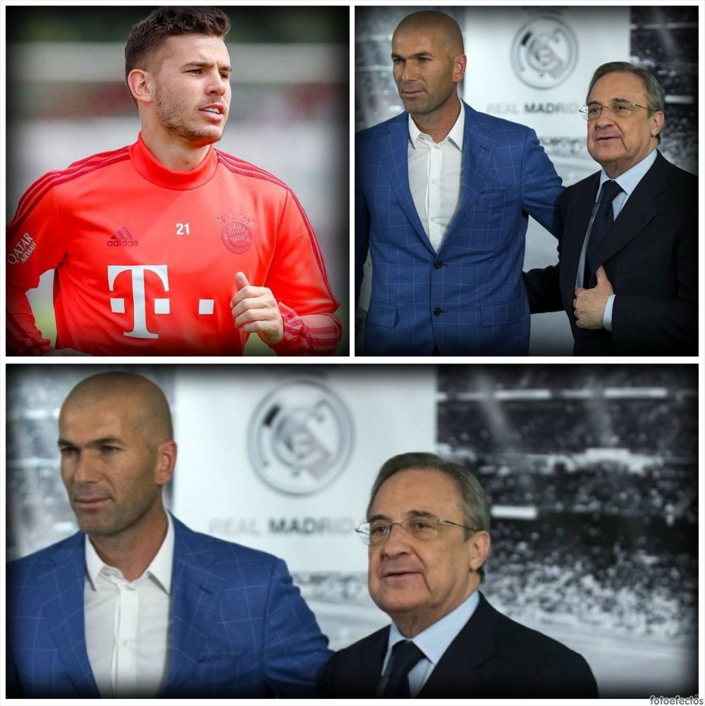 Lucas Hernández, Zidane y Florentino