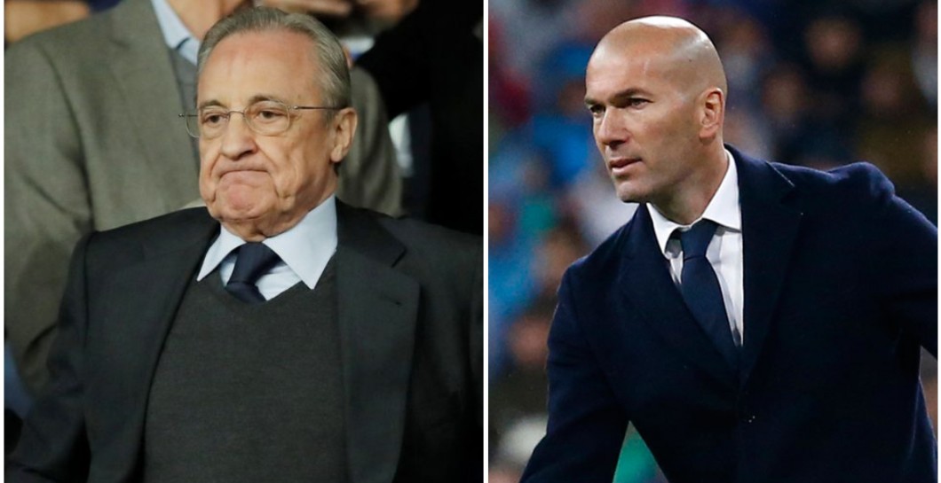 Florentino y Zidane 