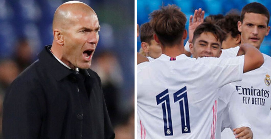 Zidane y Real Madrid Castilla