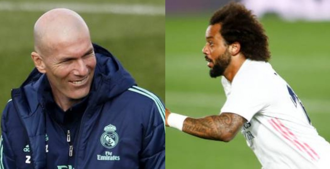Zidane y Marcelo 