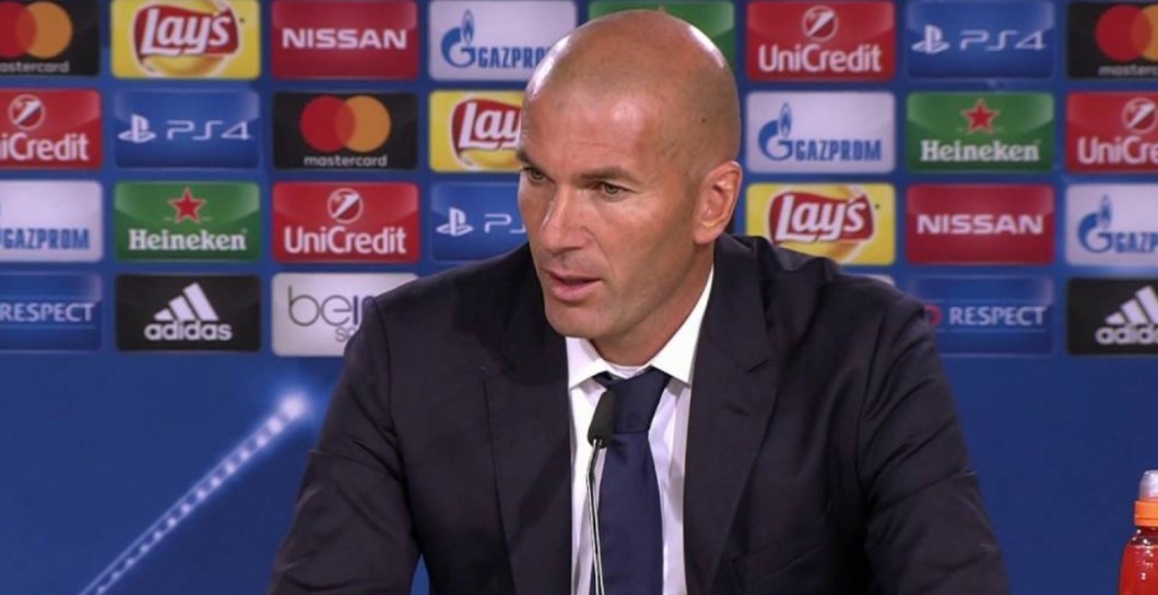 Zidane rueda de prensa de Champions