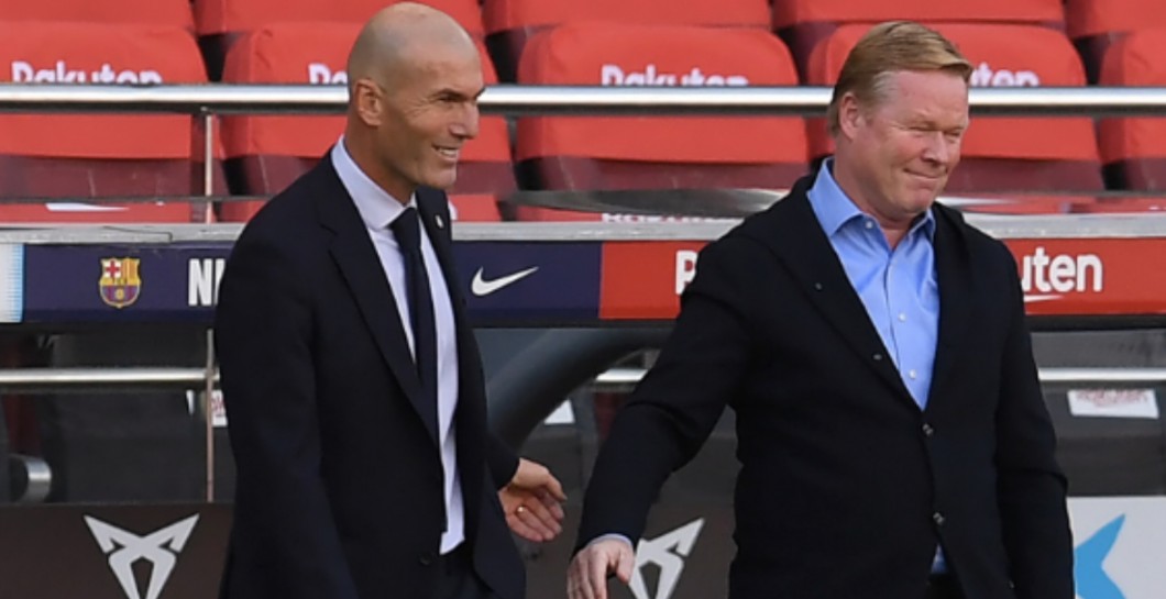Zidane y Koeman