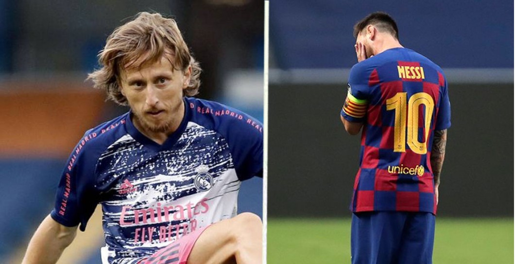 Modric y Messi