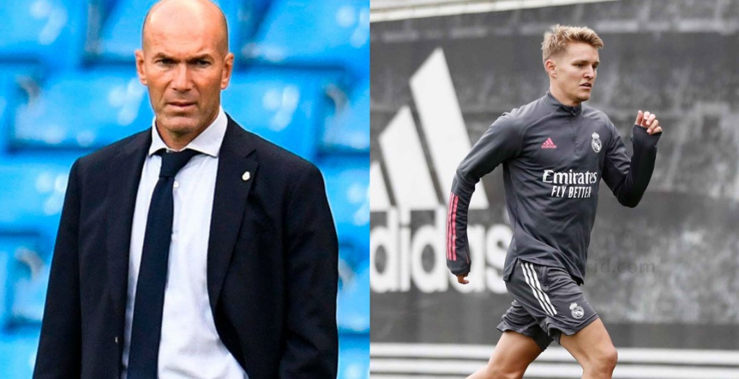 Zidane y Odegaard