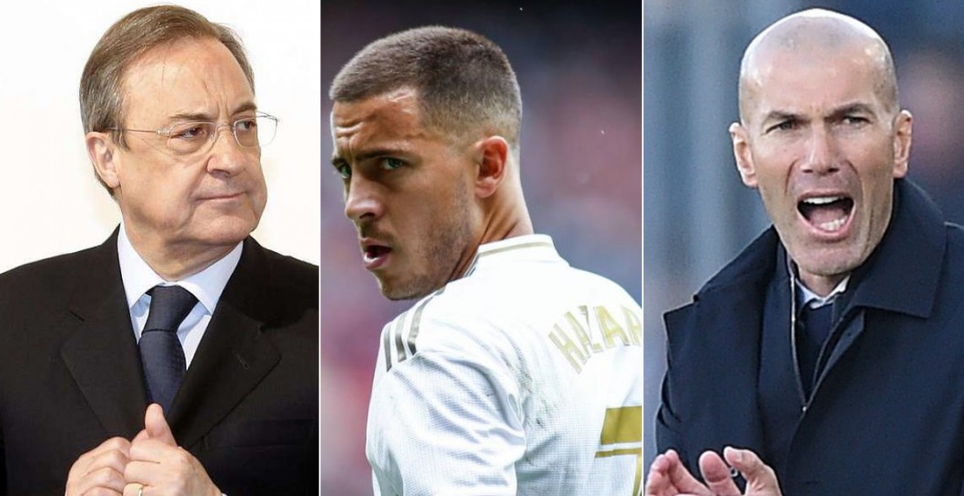 Florentino, Hazard y Zidane