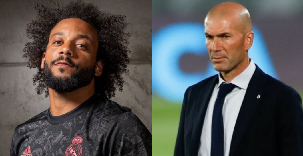 Marcelo y Zidane