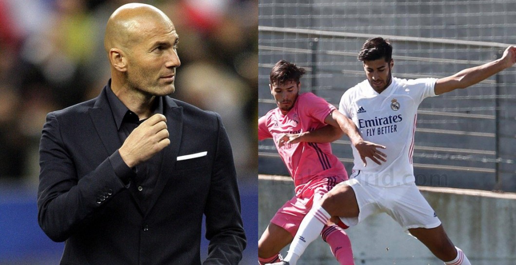 Zidane y Marco Asensio