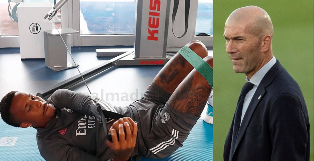 Militao y Zidane 