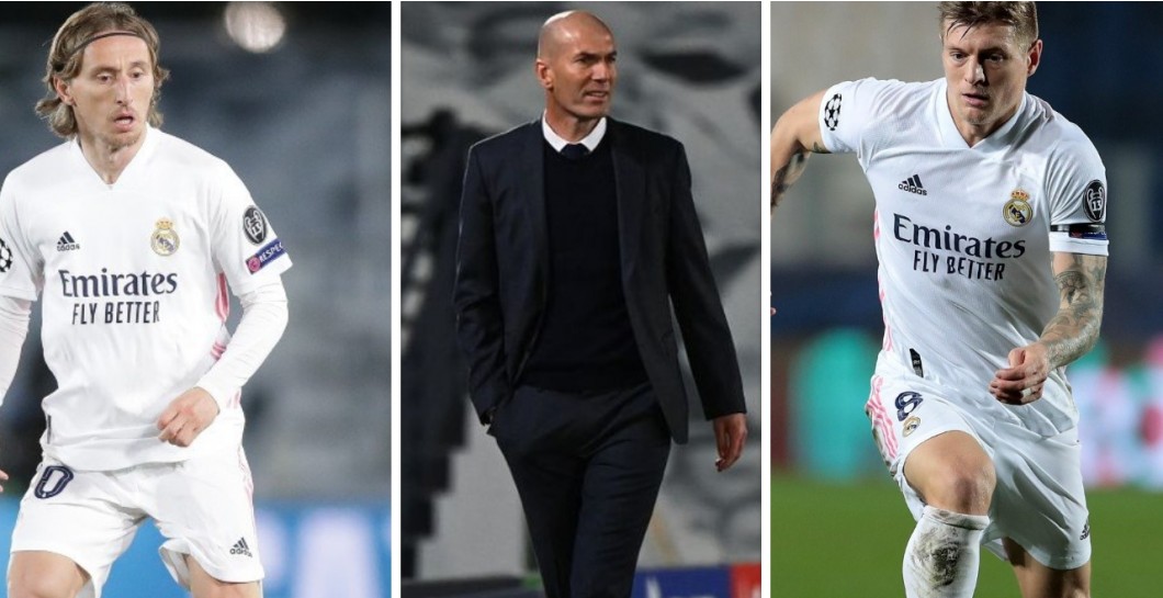 Modric, Zidane, Kroos