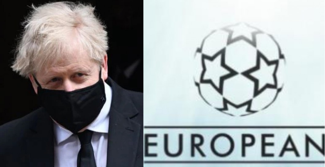 Boris Johnson y Superliga