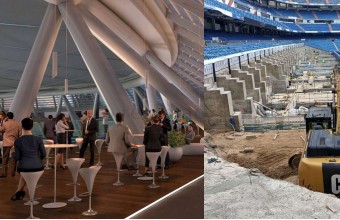 Recreación palcos Bernabéu