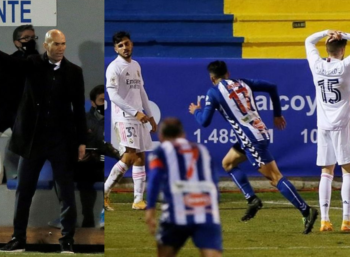 Zidane y partido copa