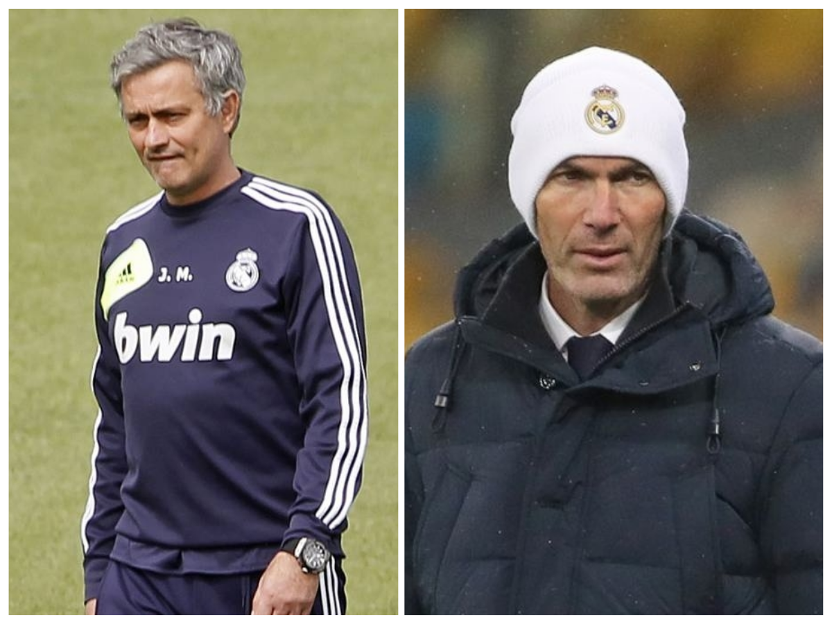 Mourinho y Zidane 
