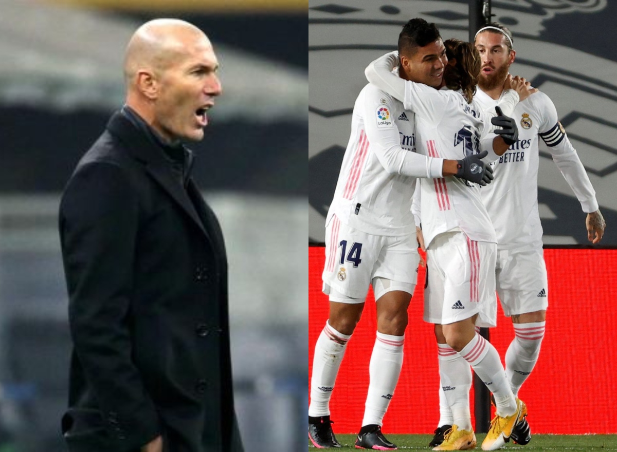 Zidane y sus futbolistas 