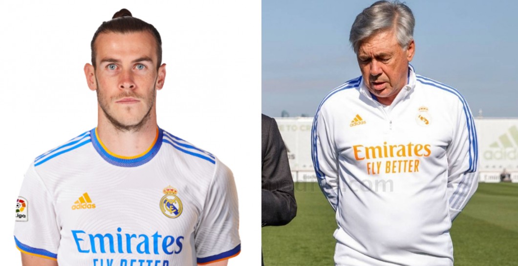 Bale y Ancelotti 