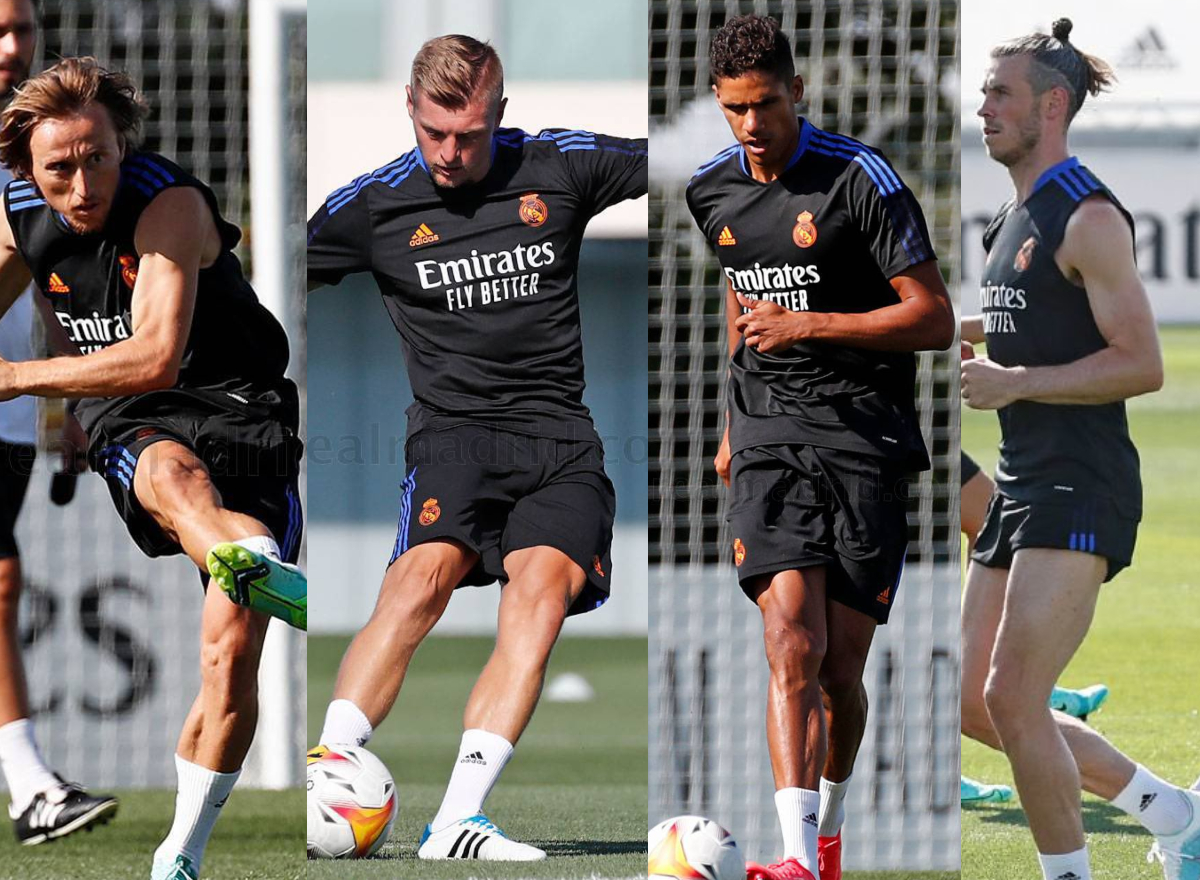Modric, Kroos, Varane y Bale
