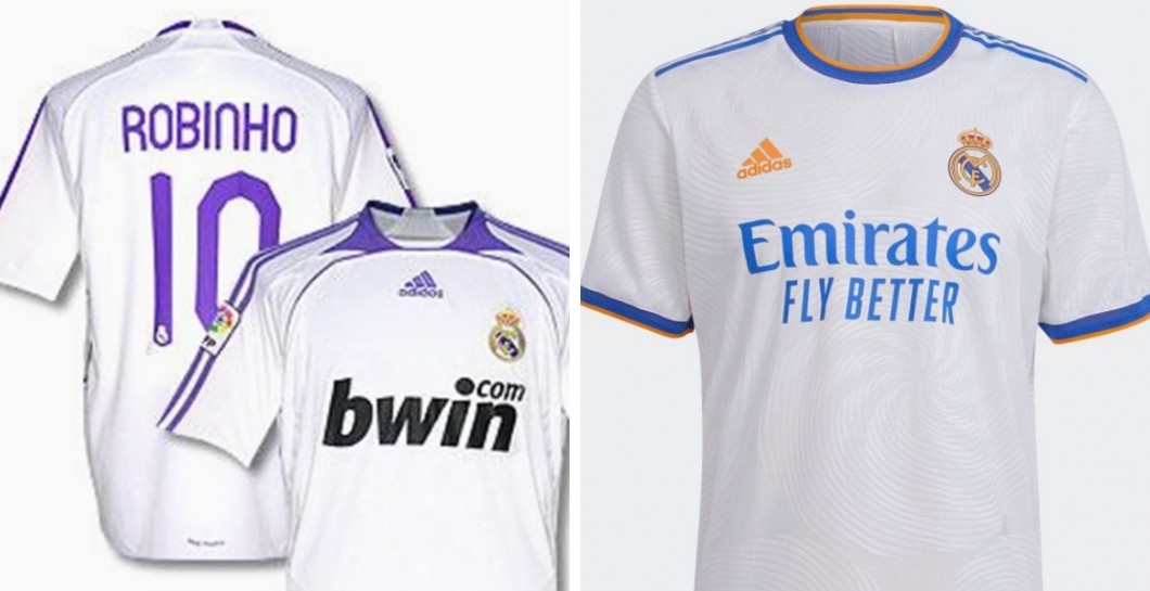 Camisetas del Real Madrid 