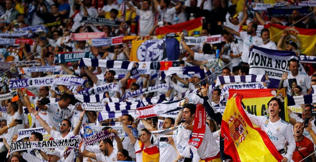 aficionados, Real Madrid, gradas