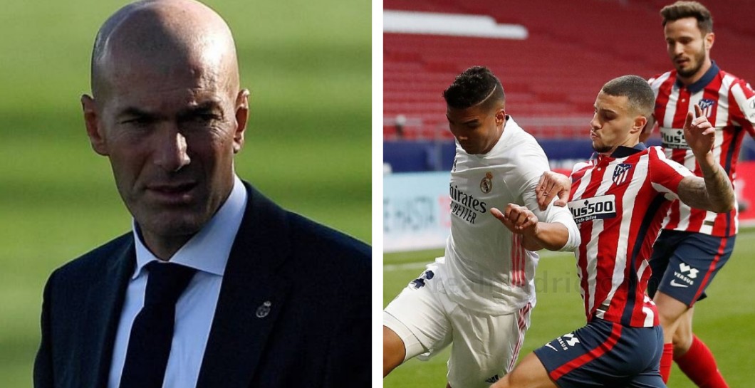 Zidane y Real Madrid vs Atletico