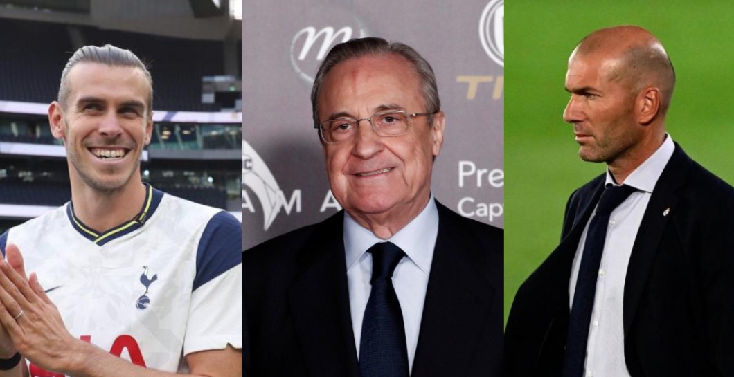 Bale, Florentino y Zidane