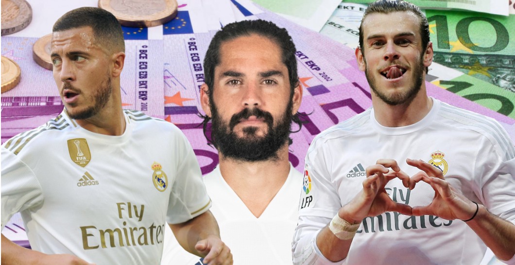 Hazard, Isco y Bale
