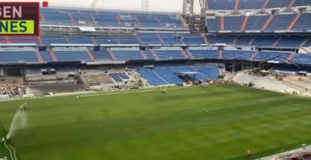 Césped Bernabéu