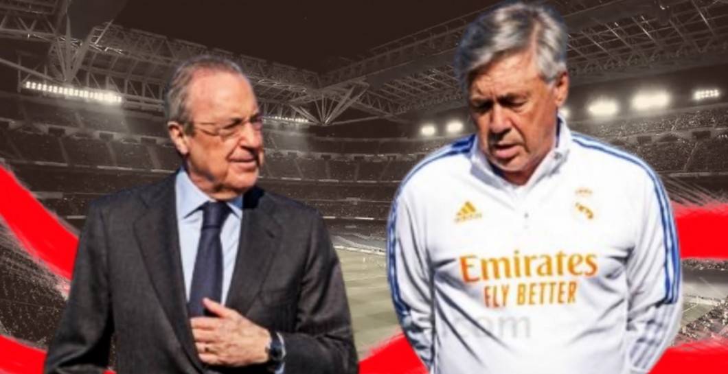 Florentino y Ancelotti