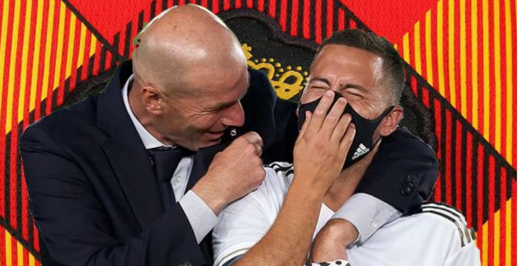 Zidane y Hazard podrían reunirse de nuevo en Bélgica