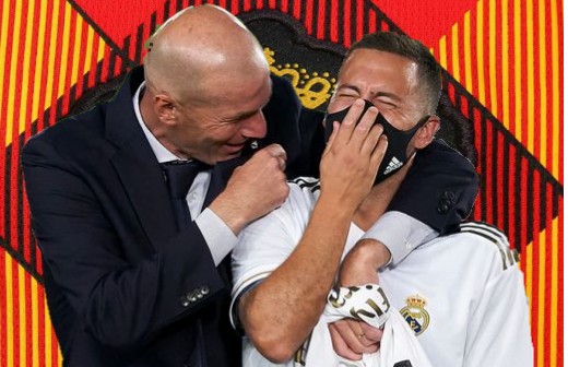 Zidane y Hazard podrían reunirse de nuevo en Bélgica