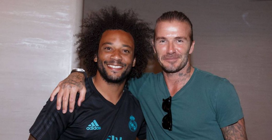 Beckham y Marcelo