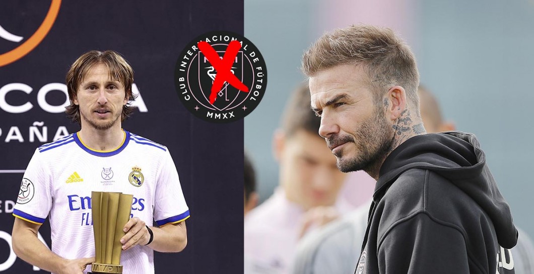 Modric y Beckham