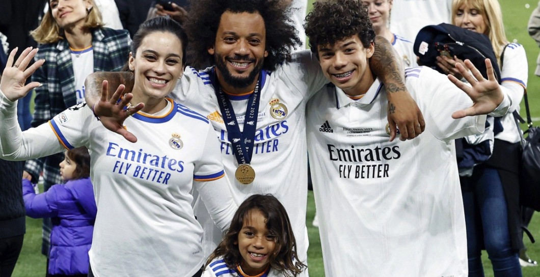 Marcelo y su familia 